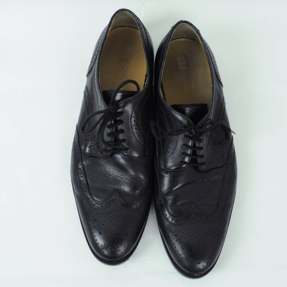 Geox Respira Oxfords Brogues Black Leather main image 7